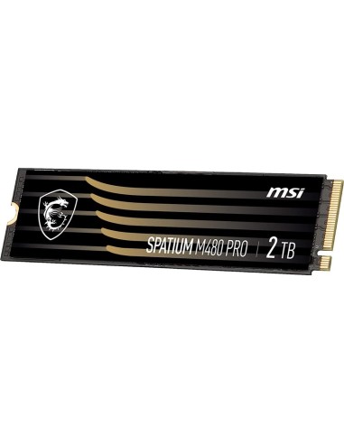 Disco Duro M2 Ssd 2tb Pcie4 Msi Spatium M480 Pro