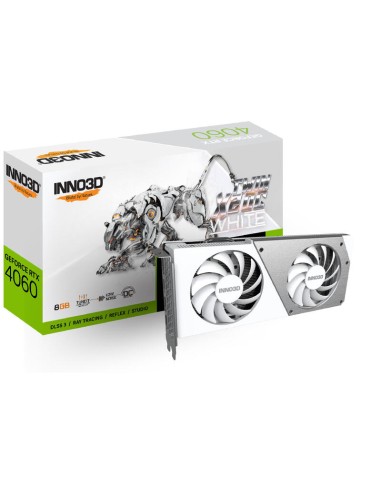 Vga Inno3d Geforce® Rtx 4060 8gb Twin X2 Oc White