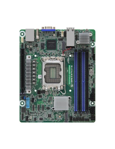 Asrock Placa Base W680d4id-2t/g5/x550 Mini-dtx Socket 1700 Ddr5-only Single