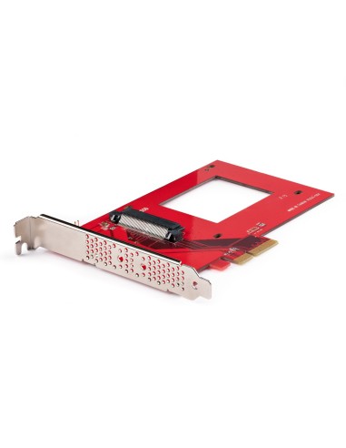 Startech Tarjeta Adaptador U.3 A Pcie Pcie 4.0 X4 Para Ssds U.3 Nvme De 2,5 Pci Express Sff-ta-1001