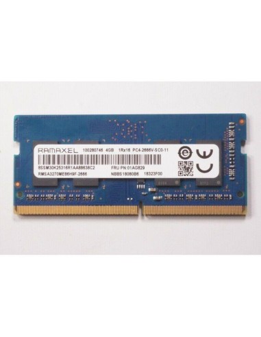 Memoria Ramaxel 4gb Ddr4 2666 Sodimm