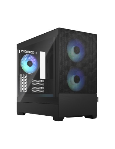 Caja Pc Fractal Design  Pop Mini Air Rgb Black Tg Clear Tint