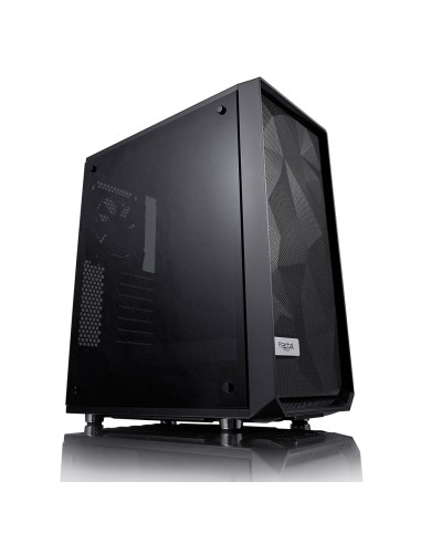 Caja Pc Fractal Design Meshify C Blackout Ventana Cristal Templado Atx, Midi-tower, Pc, Atx,itx,micro-atx, Negro, 17,5 Cm, 31...