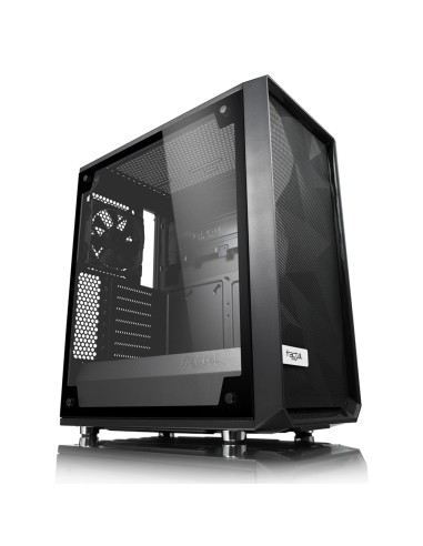 Caja Pc Fractal Design Meshify C Blackout Ventana Cristal Templado Atx Tg, Midi-tower, Pc, Vidrio, Atx,itx,micro-atx, Negro, ...