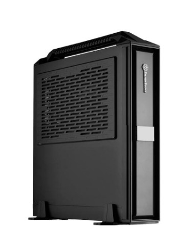 Caja Pc Silverstone Silent Computer Case Sst-ml08b-h Milo Slim Htpc Mini-itx, Black