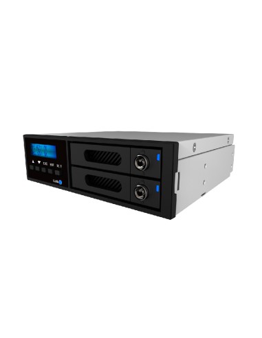 Hd Enclosure 2,5 X2 Icy Box Sata Usb3 Internal 2x Raid Enclosure