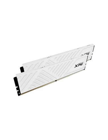 Memoria  Adata 16 Gb Ddr4-3600 (2x 8 Gb) Blanca, Ax4u36008g18i-dtwhd35, Xpg Gammix D35, Intel Xmp