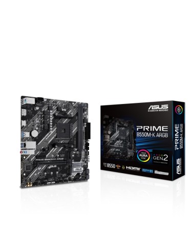 Placa Base Asus Am4 Prime B550m-k Argb