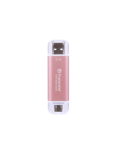 Transcend Esd310p 2tb External Ssd Usb 10gbps Type C A Pink