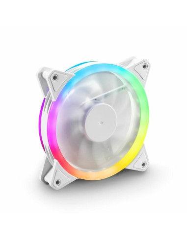 Ventilador  Sharkoon Shark Blades Pwm Rgb Fan Blanco