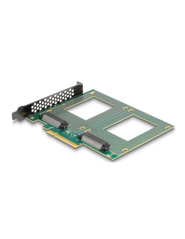 Delock 90162 Tarjeta Pci Express 4.0 X8 A 2 X Interno U.2 Nvme Sff-8639 - Bifurcación (laxan 144 X 122 Mm)