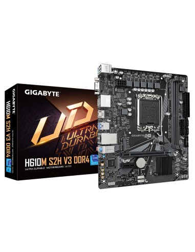 Placa Base Gigabyte H610m S2h V3 Ddr4 Matx 2xddr4