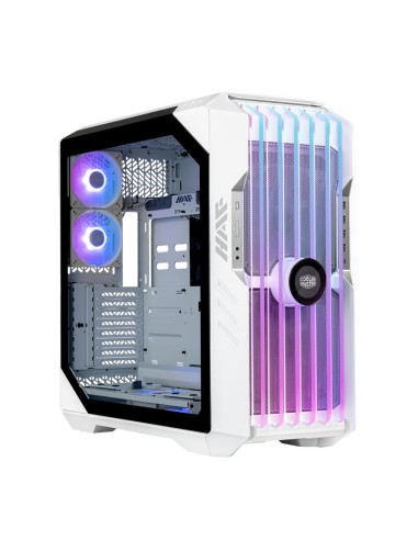 Caja Pc Cooler Master Haf 700 Evo Argb Full Tower Side Window Led Lcd Panel + Controller White