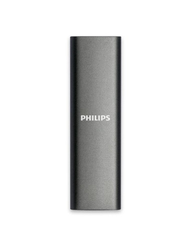 Disco M.2 Externo Philips 2tb Usb-c/usb3.0 540mb Ultra Slim Gris