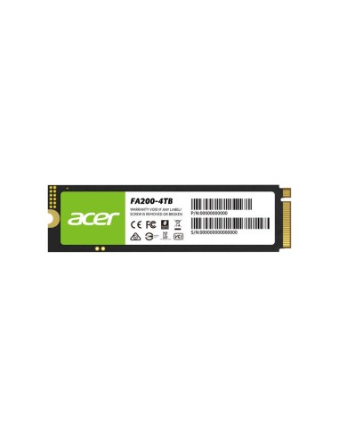 Acer Ssd Fa200 4tb Pcie Gen 4 X4