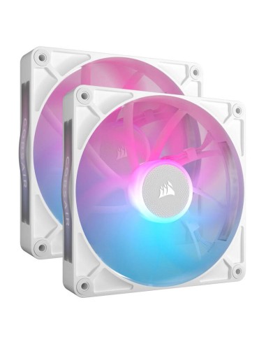 Corsair Ventilador 140*140*25 Rx140 Rgb Icue Link Blanco Dual