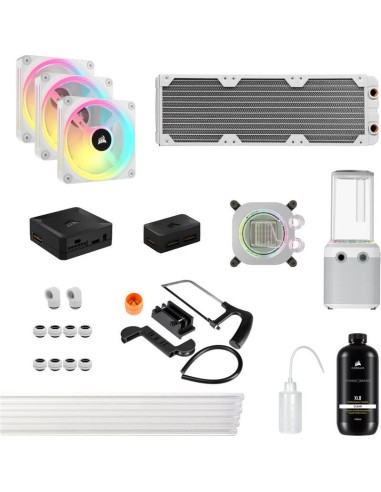 Corsair Xh405i Procesador Kit De Refrigeración Líquida Blanco