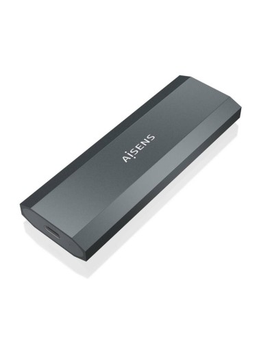 Aisens Caja Externa Para Disco Ssd M.2 Ngff Usb 3.2 Sin Tornillos Gris Asm2-029gr