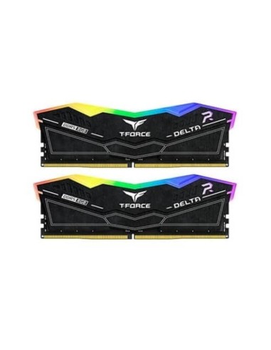 Team Group 32 Gb Ddr5 5600 2x 16 Gb Kit Dual Negro, Delta Rgb, Intel Xmp Ff3d532g5600hc32dc01