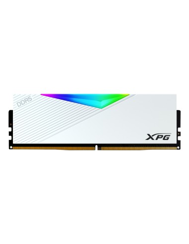 Memoria Adata 48 Gb Ddr5-6800 (2x 24 Gb)  Blanca, Ax5u6800c3424g-dclarwh, Xpg Lancer Rgb Ax5u6800c3424g-dclarwh