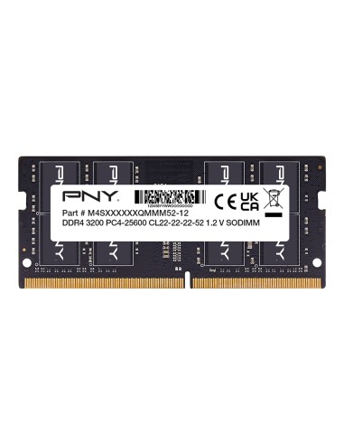 Pny Memoria Sodimm 16 Gb 1 X 16 Gb Ddr4 3200 Mhz