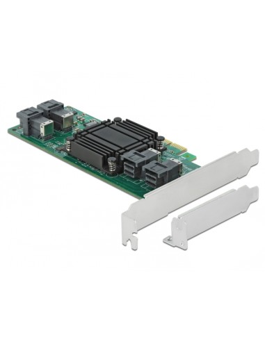 Delock 90585 Tarjeta Y Adaptador De Interfaz Interno Sff-8643, Controlador Pcie, Sff-8643, Femenino, Verde, 32 Gbit/s, 5 - 50...