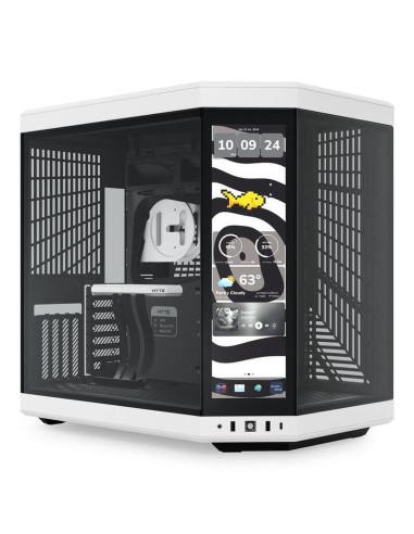 Caja Pc Atx Semitorre Hyte Y70 Touch Infinite Negra Blanca Cs-hyte-y70tti-wb