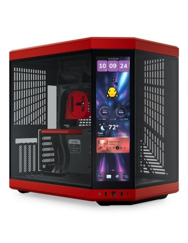 Caja Atx Semitorre Hyte Y70 Touch Infinite Negra Roja Cs-hyte-y70tti-rb