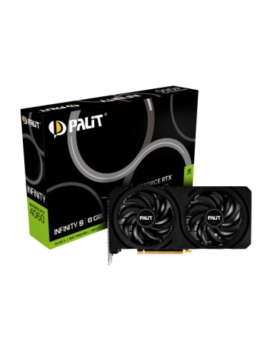 Tarjeta Palit Ne64060019p1-1070l  Gráfica Nvidia Geforce Rtx 4060 8 Gb Gddr6