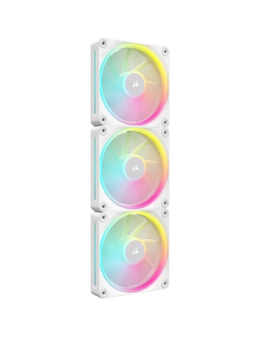 Ventilador  Caja  Pc Corsair Icue Link Lx120 Rgb, Blanco, Pack De 3 Co-9051030-ww