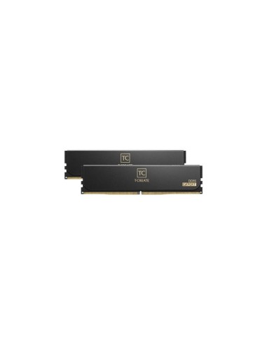 Memoria Team Group 48 Gb Ddr5-6400 (2x 24 Gb) Kit Dual, Ram Negra, Ctced548g6400hc32adc01, Amd Expo Ctced548g6400hc32adc01