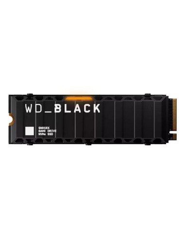 Wd Black Sn850x Nvme Ssd 4tb Negro, Pcie 4.0 X4, Nvme, M.2 2280, Disipador Wds400t2xhe