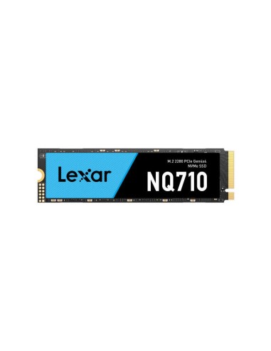 Ssd Lexar Nq710 500gb Heatsink M.2 Pcie Gen4 Nvme Write Speed 1700 Mbytes/sec Read Speed 4400 Mbytes/sec Tbw 170 Tb Mtbf 1500...