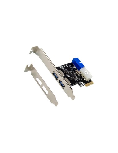 Inline® 2+2ports Usb 3.2 Gen.1 Host Controller, Pcie, W/sata Power + Lp Bracket