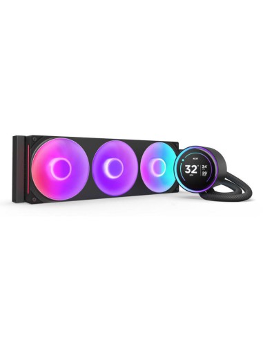 Nzxt Kraken Elite 360 ????rgb 360 Mm, Refrigeración Por Agua Negro Rl-kr36e-b2