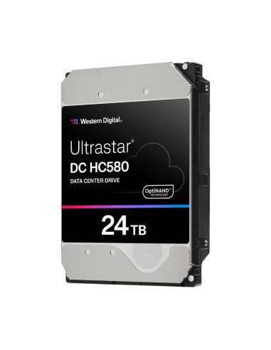 Wd Ultrastar Dc Hc580 Wuh722424al5204 Disco Duro Centro De Datos 24tb Interno 3.5" Sas 12gb/s 7200rpm Búfer: 512mb