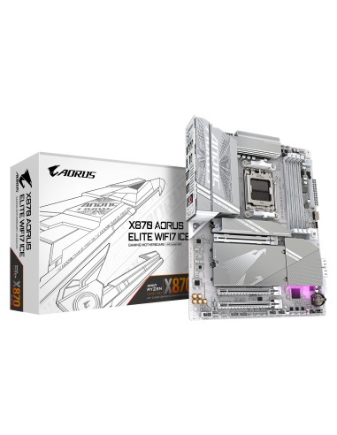 Gigabyte X870 A Elite Wf7 Ice G10 X870,am5,atx,ddr5