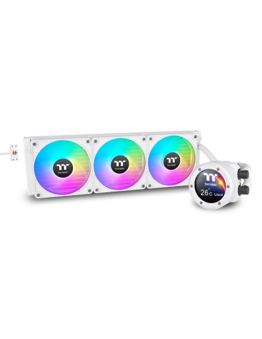 Thermaltake Th360 V2 Ultra Ex Argb Sync Enfriador Líquido Todo En Uno - Snow Edition, Refrigeración Por Agua Blanco Cl-w426...