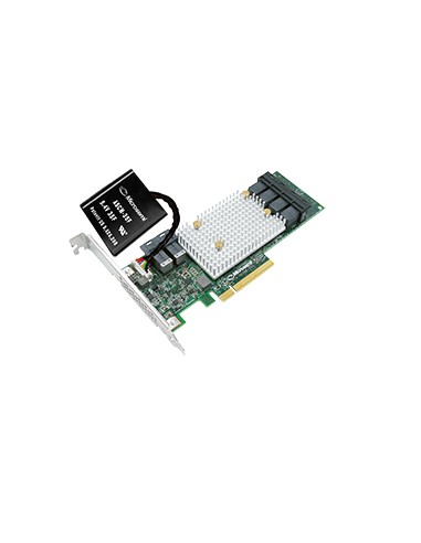 Adaptec Smartraid 3154-24i 4gb Sas 24 Hdd Sgl. Pcie X8 12 Gbps Low Profile