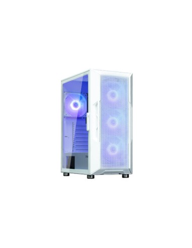 Caja Pc Zalman I3 Neo Atx Mid Tower White Argb Fan X4