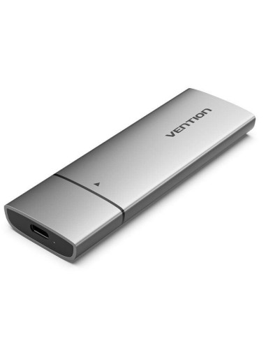 Caja Externa Para Disco Ssd M.2 Nvme Vention Usb Tipo-c Kpgh0 Usb 3.1 Gen2 Sin Tornillos