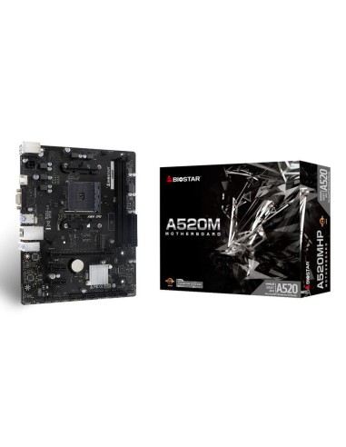 Biostar Placa Base A520mhp Matx Am4