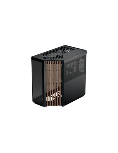 Caja Pc Apnx V1-w-bk-v1, Negro/madera, Vidrio Templado X 2 Apcm-vi01103.11