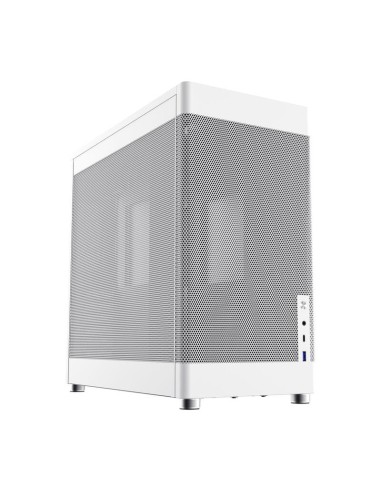 Coolbox Caja Atx Mp1 Blanca Full Mesh Sin Fte