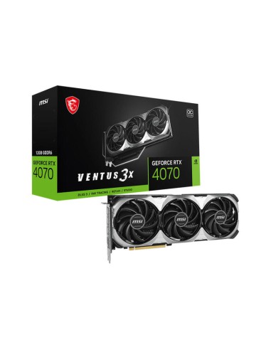 Msi Rtx4070 Ventus 3x E1 12 Oc 12gb Ddr6 V512-027r Retail Retail