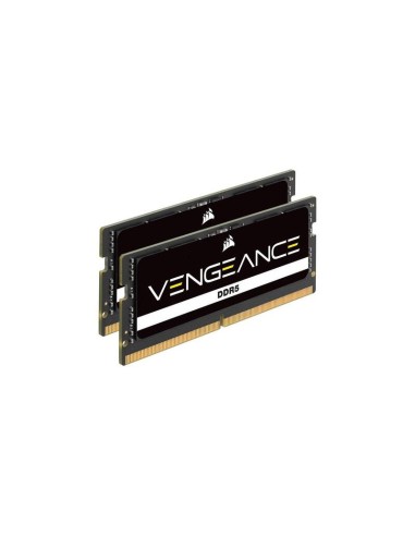 Corsair Memoria So-dimm 32 Gb Ddr5 5600 1x 32 Gb, Negro, Vengeance Cmsx32gx5m1a5600c48