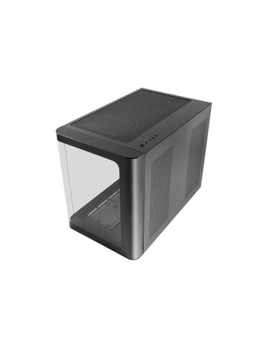 Caja Minitorre Microatx Mc-fusionm Negro Mars Gaming Bahías Int.:2x3'5, 3x2'5/ 1xusb3.0/ 2xusb2.0/ Audio In/out