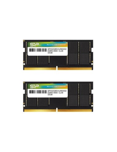 Memoria Silicon Power Ddr5 Sodimm 64gb (2x32gb) 5600mhz Cl46 1,1v