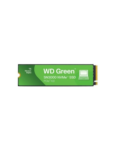 Ssd Western Digital Green 1tb M.2 Pcie Gen4 Nvme Write Speed 4200 Mbytes/sec Read Speed 5000 Mbytes/sec 2.3mm Tbw 150 Tb Wds1...