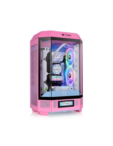 Caja Pc Thermaltake The Tower 300 Bubble Pink,  Torre Rosa, Cristal Templado Ca-1y4-00sawn-00